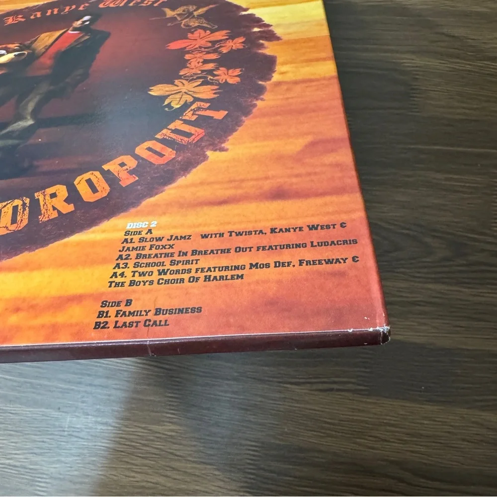 Kanye West The College Dropout Vinyl Promo
